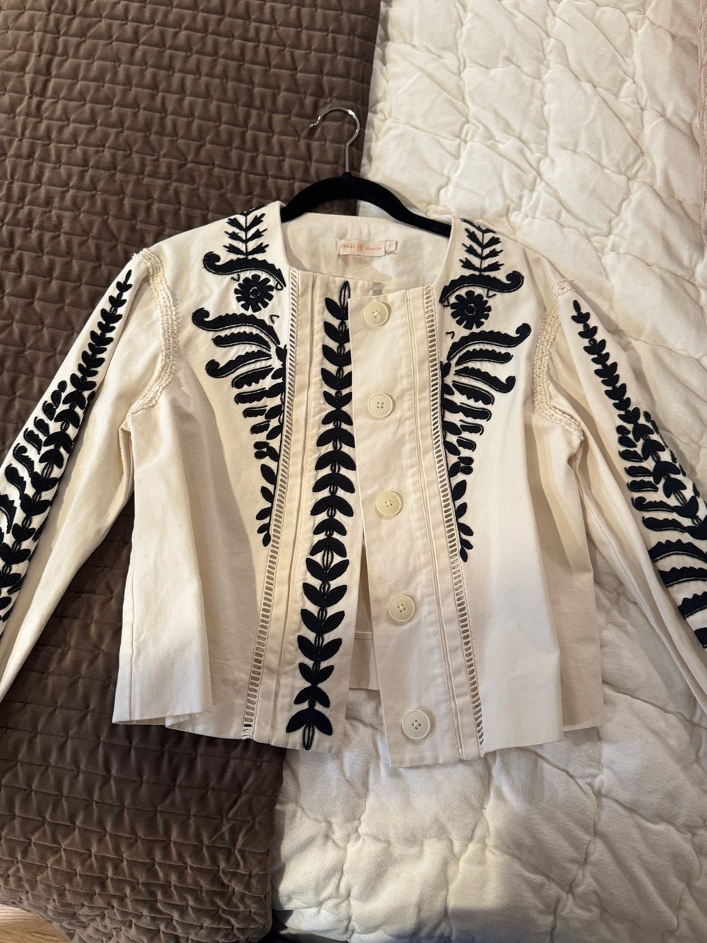 TORY BURCH LONG SLEEVE SHIRT